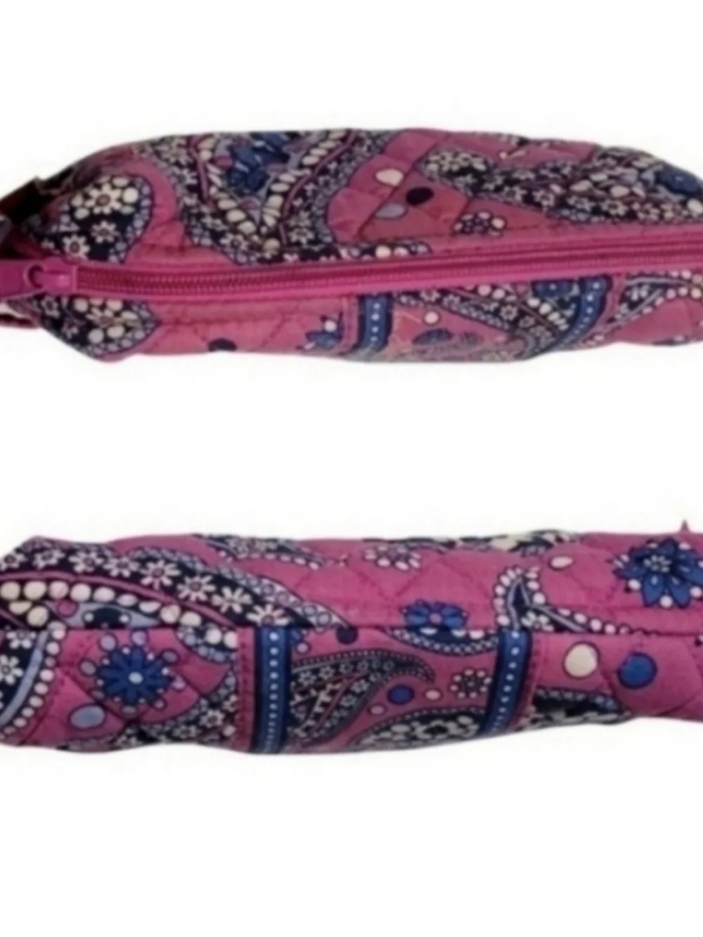 Vera Bradley Clamshell Cosmetic Bag In Boysenberry